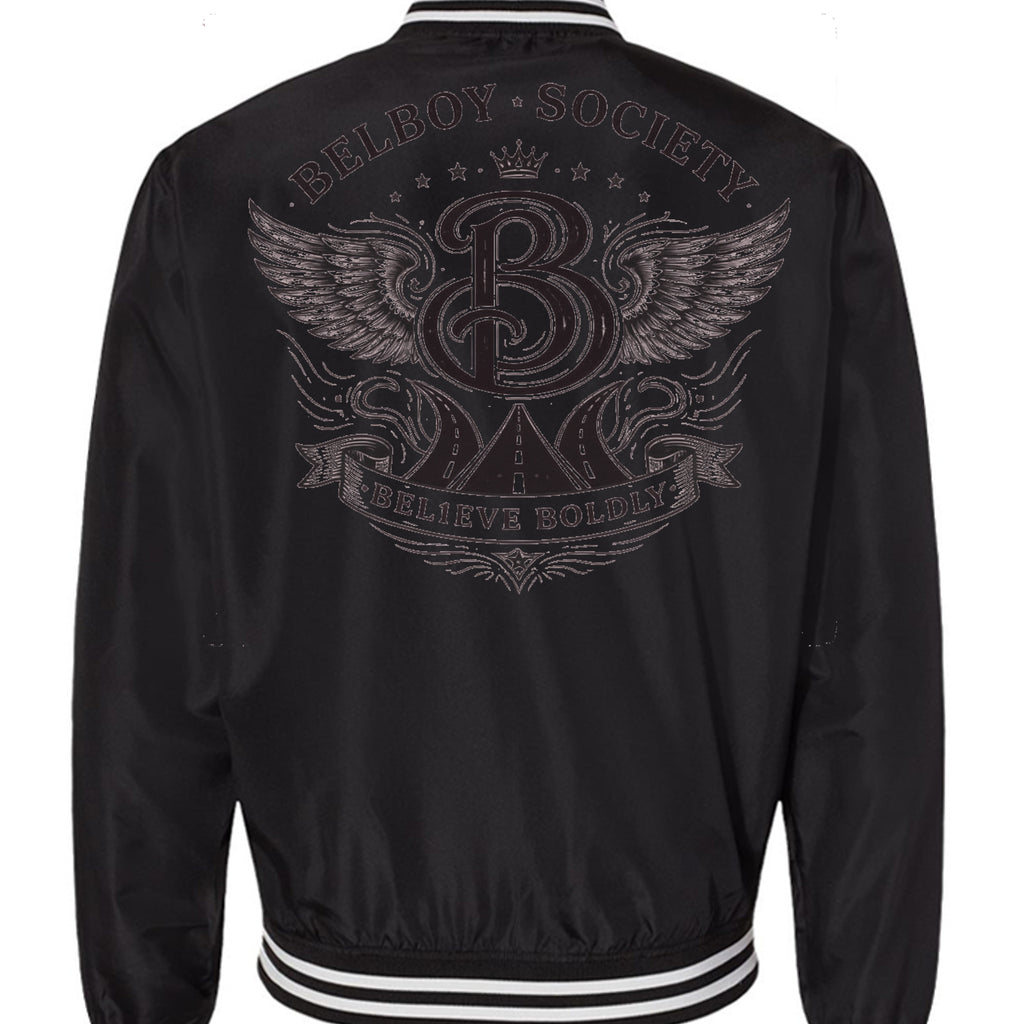 Black/ White Stripe - EXP52BMR - BACK
