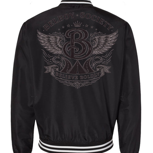 Black/ White Stripe - EXP52BMR - BACK
