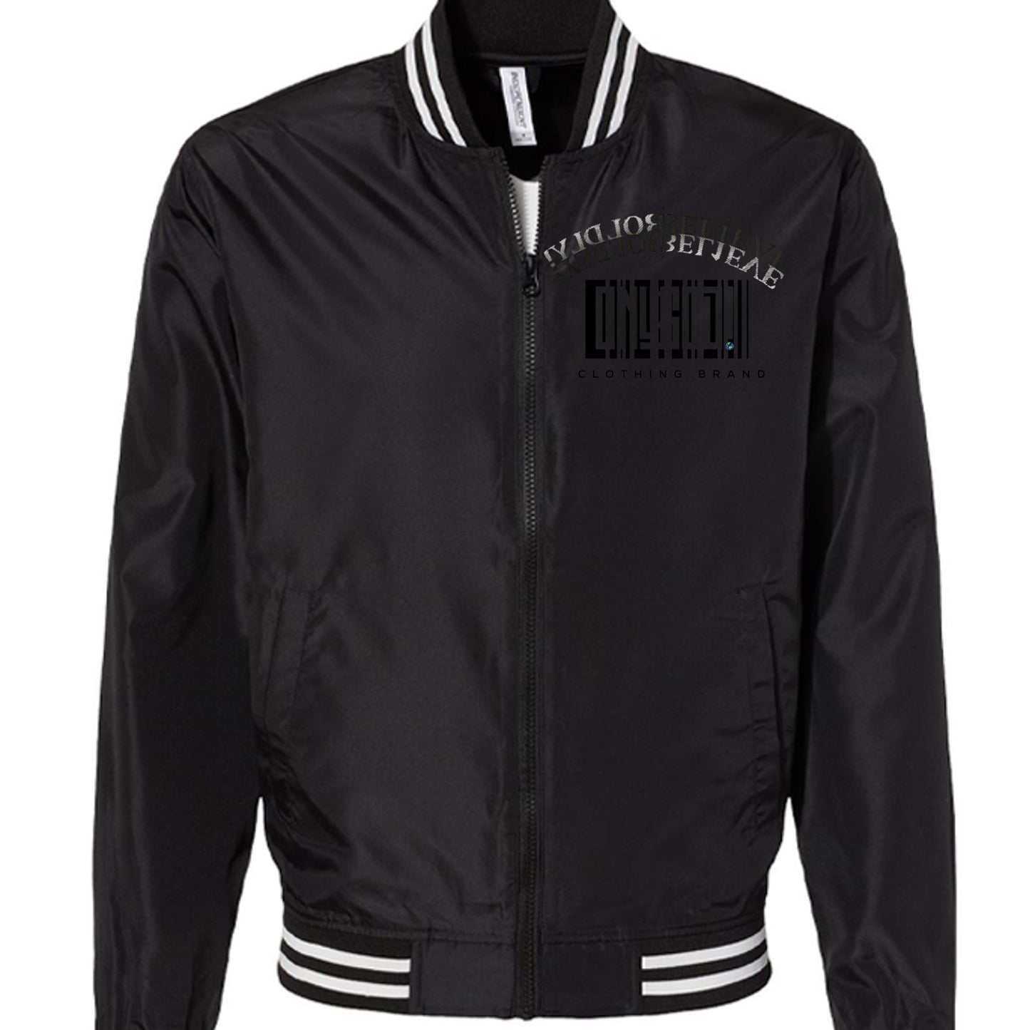 Black/ White Stripe - EXP52BMR - FRONT