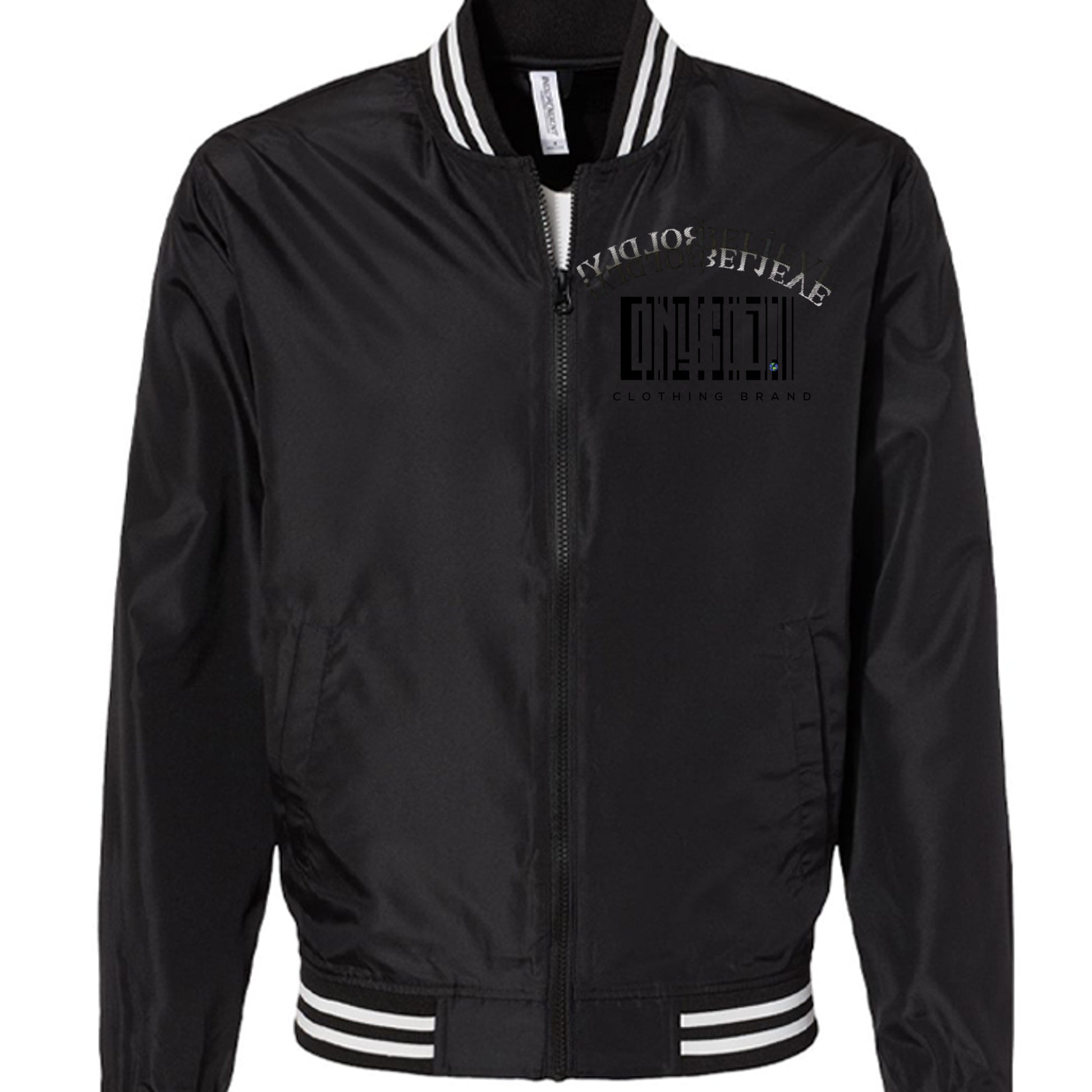 Black/ White Stripe - EXP52BMR - FRONT